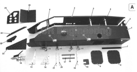 LCR chassis deksel A26