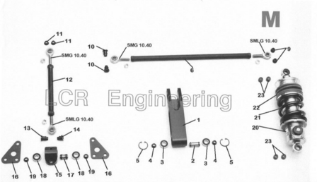 LCR besturingsonderdeel (M16)