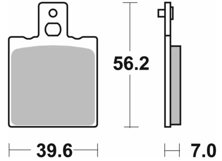 SBS 138HF Remblokken