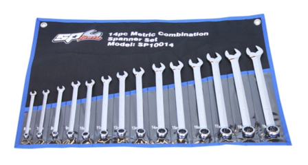 SP Tools Ringsteeksleutel set (14-delig metrisch)