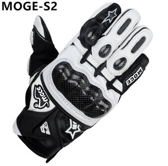 Moge Racing Handschoenen (wit)