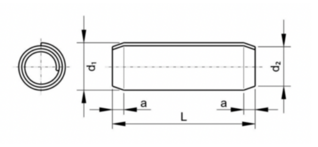 Zekeringsstift (3x12mm)